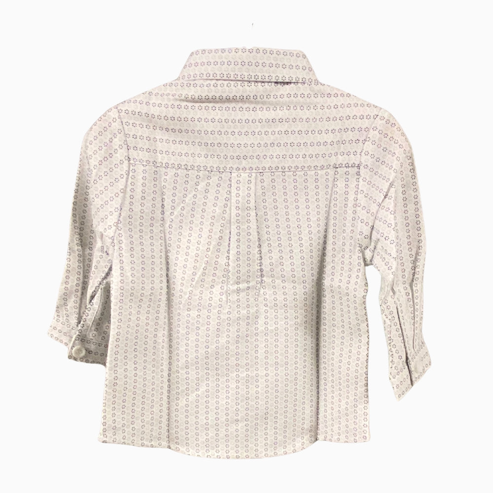 Sarabanda camicia neonato fiori - Abbigliamento bambini firmato | CDifferent Outlet