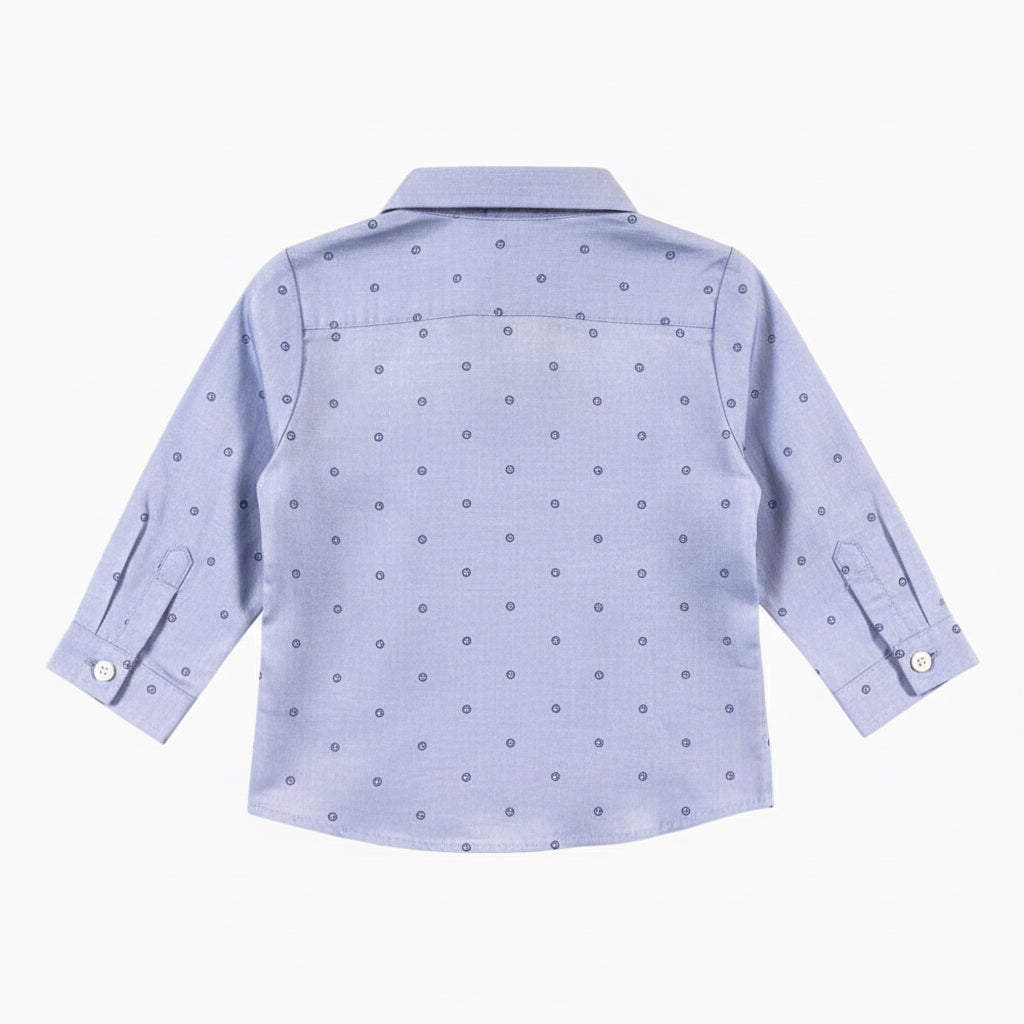 Sarabanda camicia neonato mini club azzurra - Abbigliamento bambini firmato | CDifferent Outlet