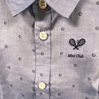 Sarabanda camicia neonato mini club azzurra - Abbigliamento bambini firmato | CDifferent Outlet