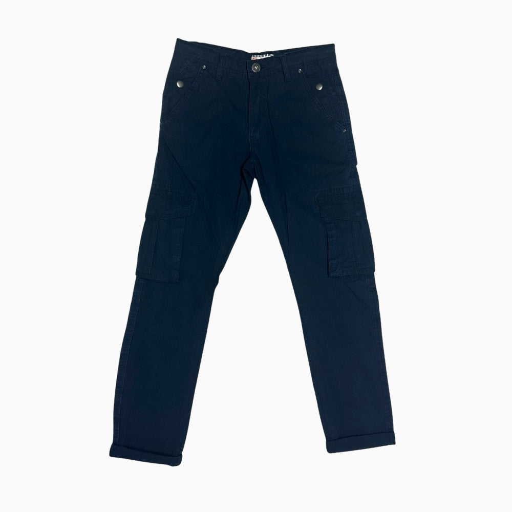 Sarabanda pantalone cargo bambino blu