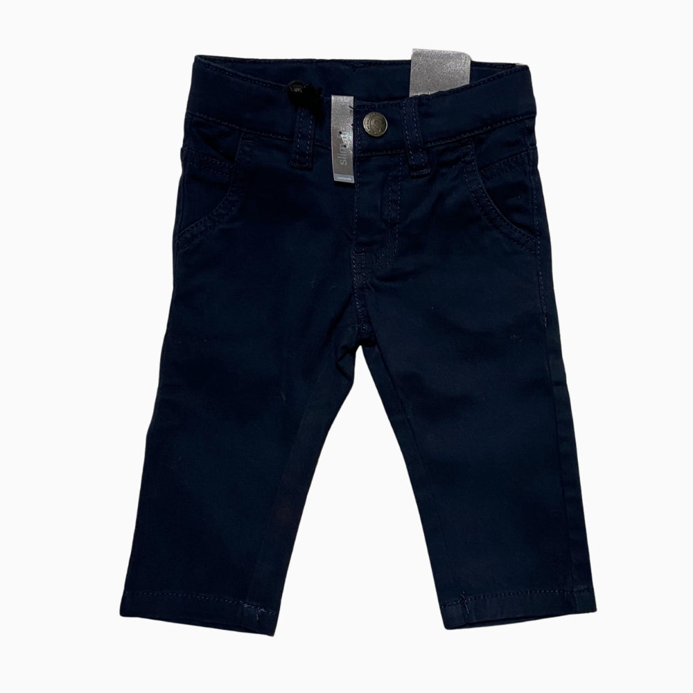 Sarabanda pantalone neonato blu dark - Abbigliamento bambini firmato | CDifferent Outlet