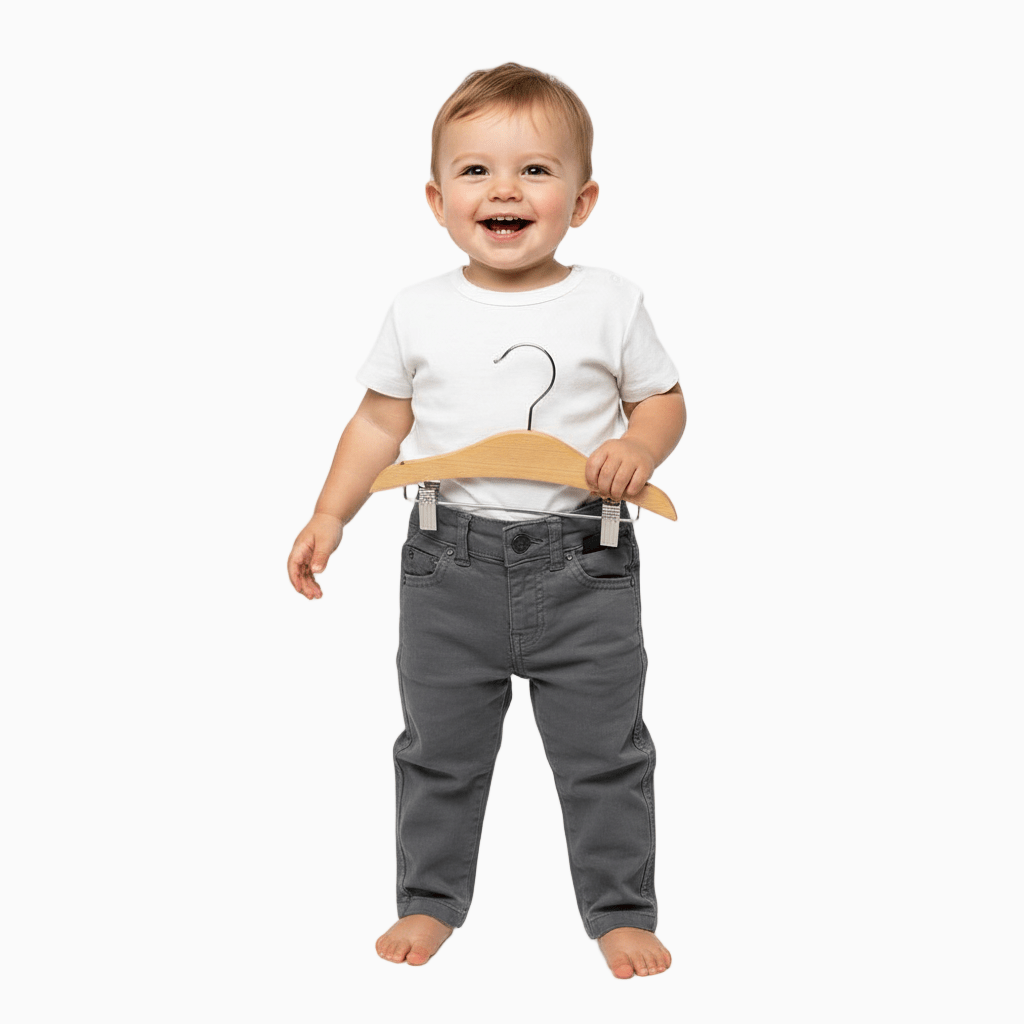 Sarabanda pantalone neonato grigio