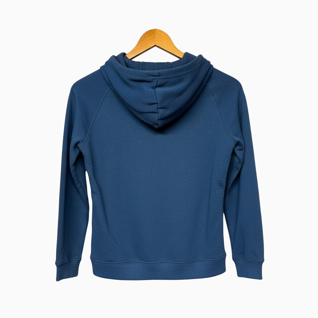 Scout felpa con cappuccio bambino blu
