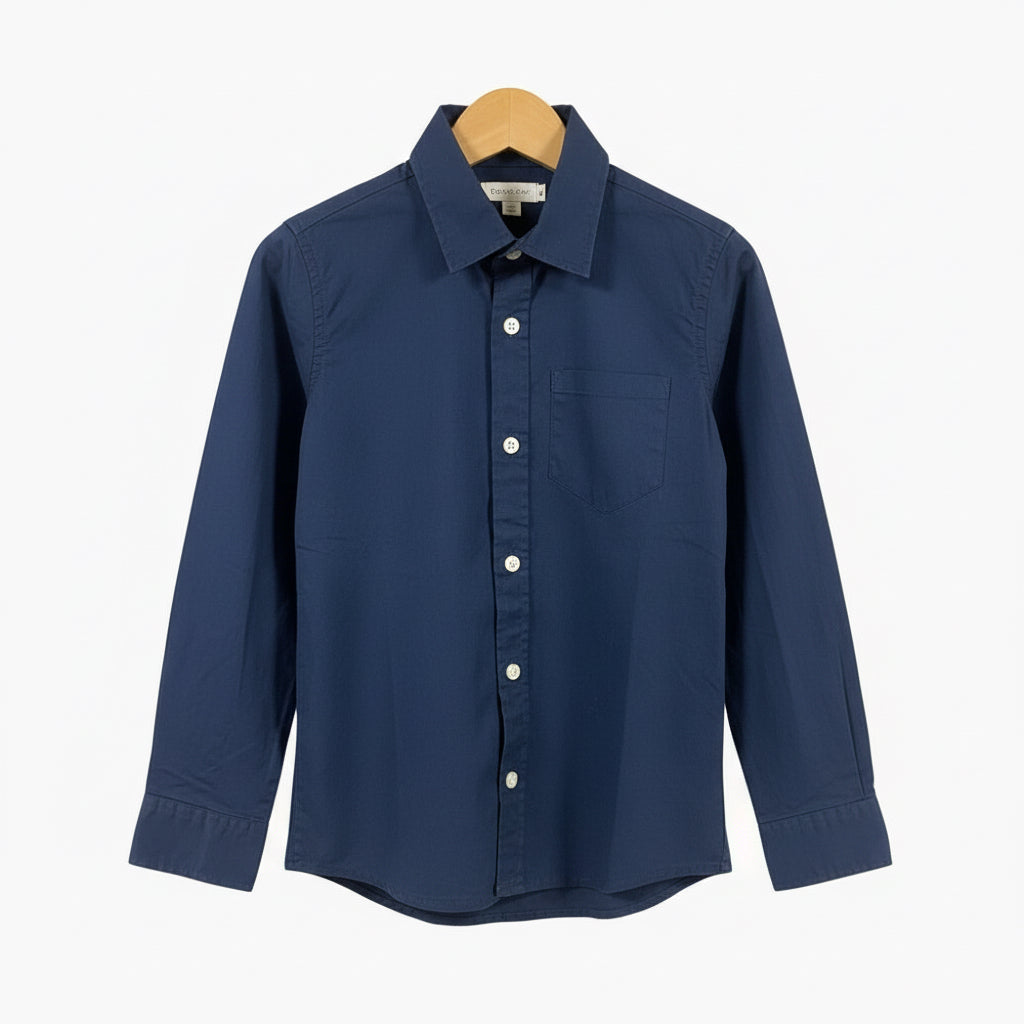 Silvian Heach camicia bambino blu - Abbigliamento bambini firmato | CDifferent Outlet