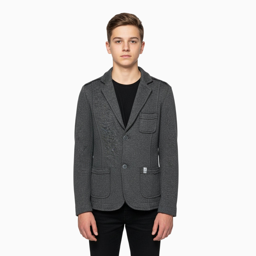 Street Gang giacca bambino grigia