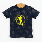 T-shirt Bikkembergs neonato blu