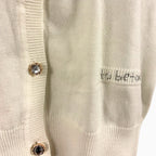 To be To cardigan bambina panna