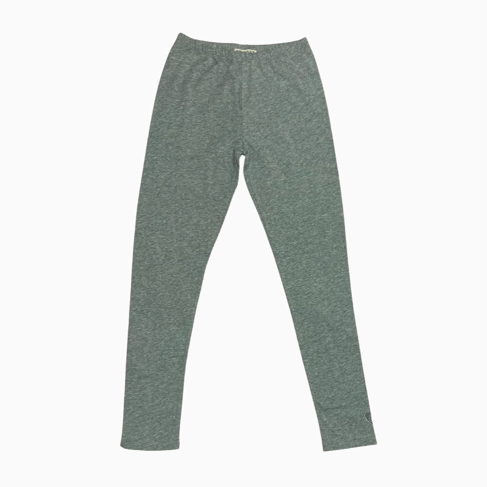 Twinset leggings bambina grigio