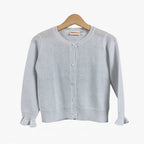 UBS2 cardigan bambina grigio con lurex - Abbigliamento bambini firmato | CDifferent Outlet