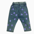 Yours jeans bambina fiori lilla - Abbigliamento bambini firmato | CDifferent Outlet