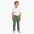 Schotch Shrunk pantalone bambino grigio tasche a filetto